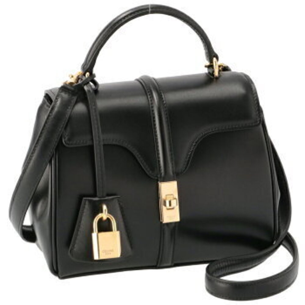 Celine Bag Shoulder Seize Handbag Black